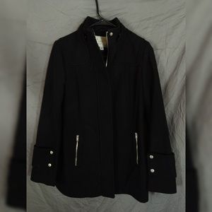 NWOT Black wool coat